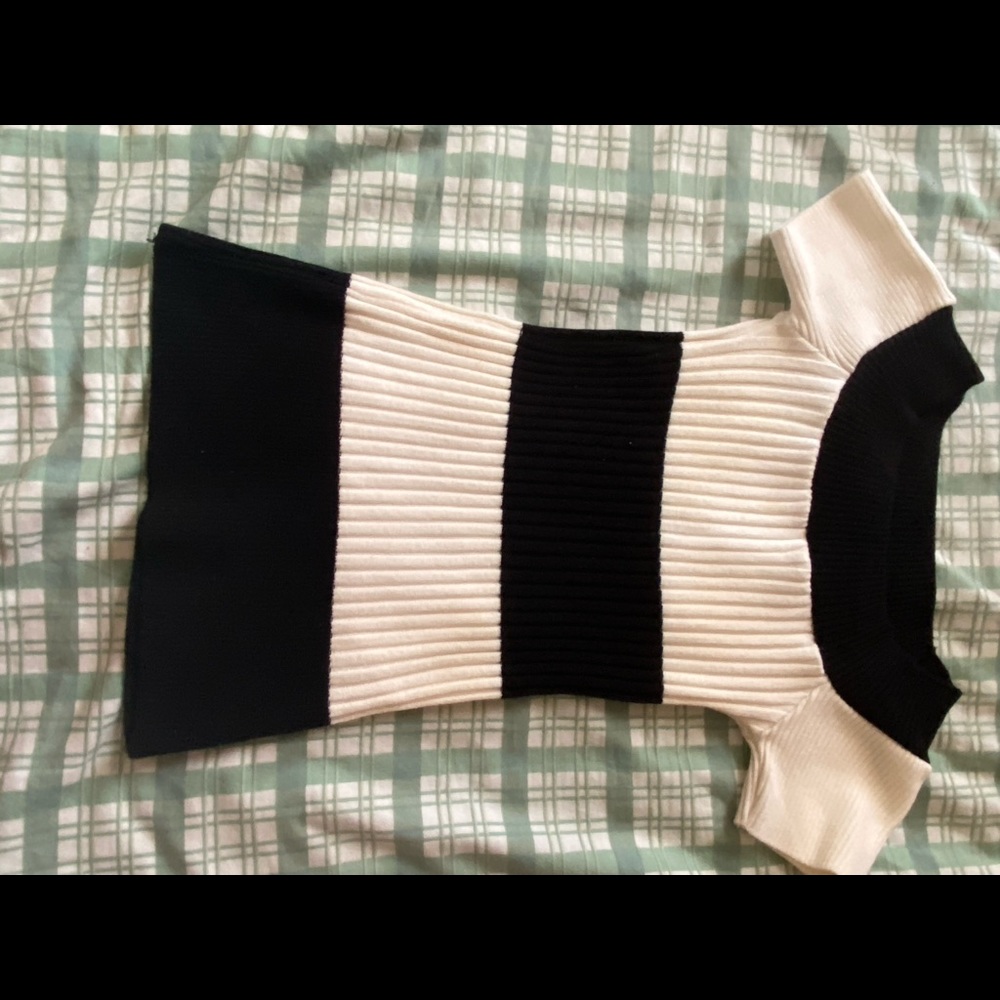 Woven striped shirt